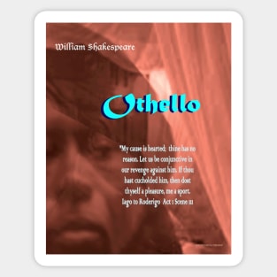 Othello Image and text Sticker